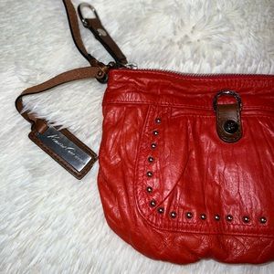 Kenneth Cole Red Crossbody Purse